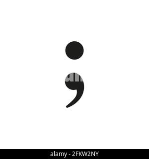 Semi colon hi-res stock photography and images - Alamy