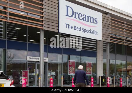 Fountains Retail Park, Tunbridge Wells Stock Photo