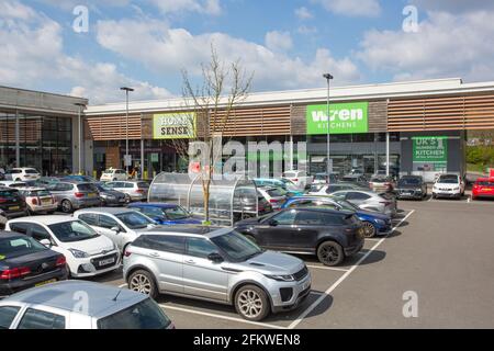 Fountains Retail Park, Tunbridge Wells Stock Photo