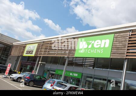 Fountains Retail Park, Tunbridge Wells Stock Photo