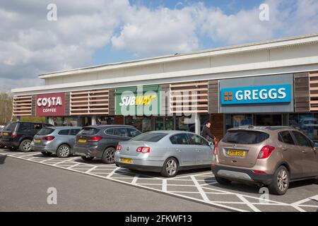 Fountains Retail Park, Tunbridge Wells Stock Photo