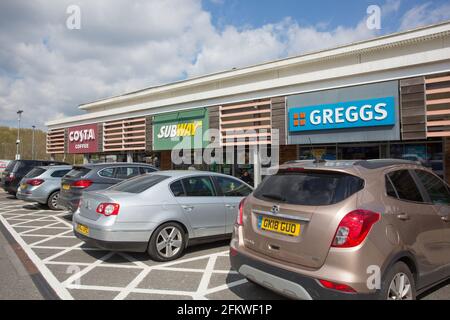 Fountains Retail Park, Tunbridge Wells Stock Photo