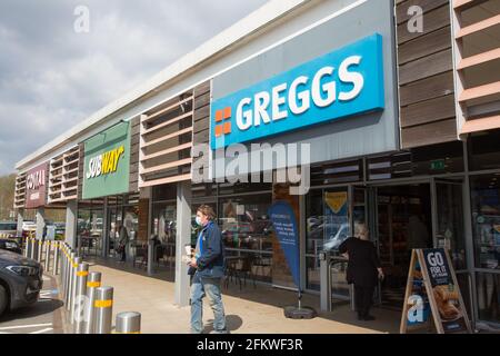 Fountains Retail Park, Tunbridge Wells Stock Photo