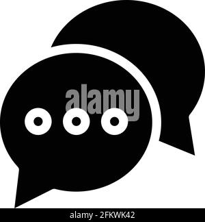 Chat Icon Stock Vector