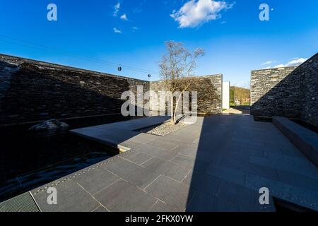 BERLIN - APRIL 23, 2021: Recreation park 'Gardens of the World' Stock Photo