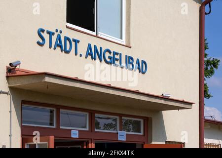 Urban Angelibad, Vienna, Austria Stock Photo
