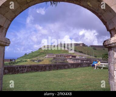 Brimstone Hill Fortress, St Kitts, St Kitts & Nevis, Lesser Antilles, Caribbean