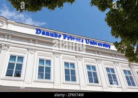 Danube Private University In Krems Lower Austria, Austria Stock Photo