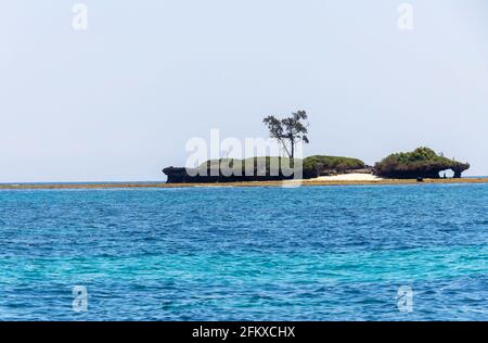 Wasini Island and Kisite-Mpunguti Marine National Park, Kenta, Africa Stock Photo