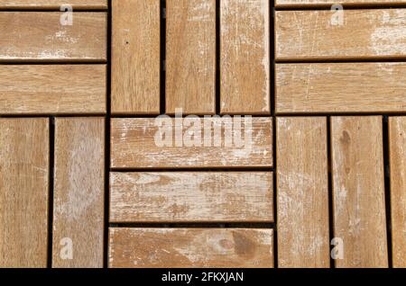 Background with wooden floor boards close up Stock Photo