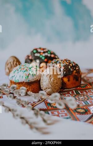 Christian Easter, Easter cakes, Forgiven Sunday Stock Photo