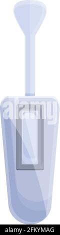 Express test icon. Cartoon and flat of Express test vector icon for web design isolated on white background Stock Vector