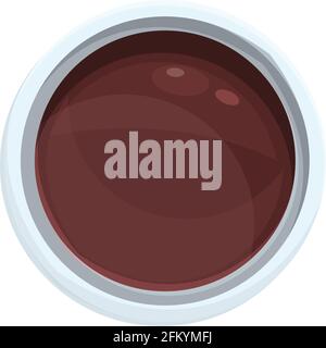 Rice soy sauce icon. Cartoon and flat of Rice soy sauce vector icon for web design isolated on white background Stock Vector