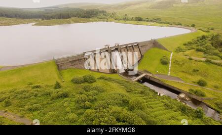 Altnahinch Reservoir Dam Co Antrim N Ireland