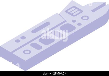 Travel multitool icon. Isometric of Travel multitool vector icon for web design isolated on white background Stock Vector