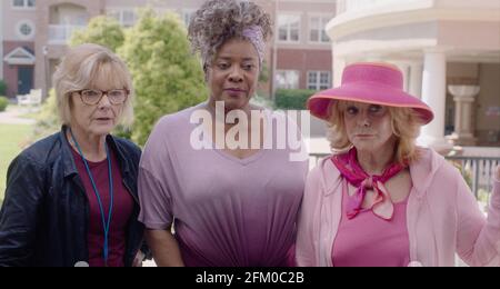 RELEASE DATE: June 11 2021 TITLE: Queen Bees STUDIO: Astute Films DIRECTOR: Michael Lembeck PLOT: It's never too late to laugh with friends, to fall in love again and to put the 'mean girls' in their place. STARRING: ane Curtin, Loretta Devine, Ann-Margret. (Credit Image: © Astute Films/Entertainment Pictures) Stock Photo
