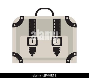 Travel bags suitcase for travel and business trips icon travel Stock Vector
