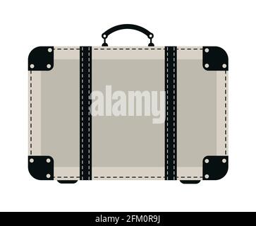 Travel bags suitcase for travel and business trips icon travel Stock Vector