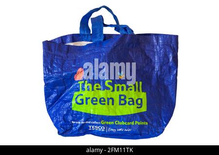 Tesco reusable Bag for Life on a white background Stock Photo - Alamy