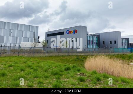 Google Datacenter in Eemshaven in The Netherlands Stock Photo