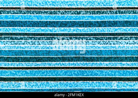 seamless texture of abstract blue striped floor synthetic carpet surface Stock Photo