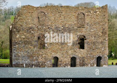 Stepaside Ironworks and Colliery, Stepaside, Pleasant Valley, near Saundersfoot, Pembrokeshire, Wales. Stock Photo