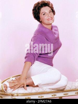 CONNIE FRANCIS American singer and film actress about 1965 Stock Photo