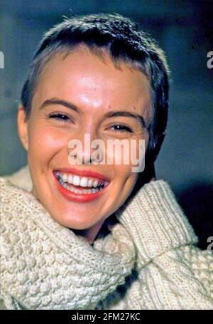 JEAN SEBERG (1938-1979) American film actress in 1957 Stock Photo