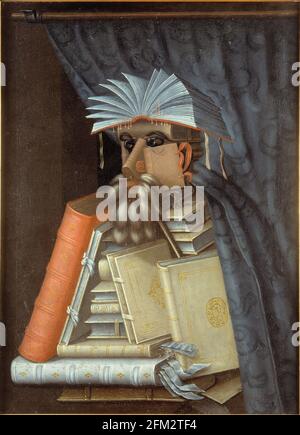 The Librarian, 1566, Painting by Giuseppe Arcimboldo Stock Photo - Alamy