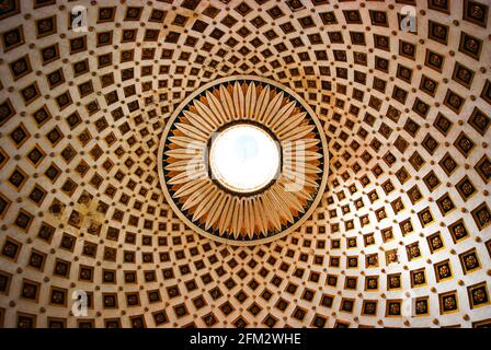 The Sanctuary Basilica of the Assumption of Our Lady ommonly known as the Rotunda of Mosta in Malta Stock Photo