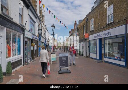 waltham abbey   high street Stock Photo