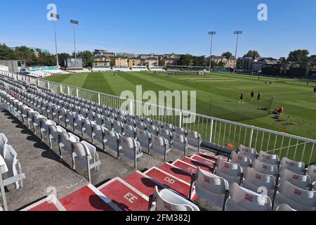 General view of the ground ahead of Hampshire CCC vs Essex CCC ...