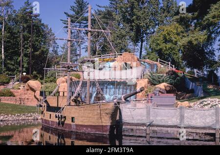 Overall (angle 2) -  Pirate's Cove Adventure Golf -  Queensbury -  New York ca. 2002 Stock Photo