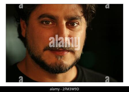 Jose Cura, opera singer at the Royal Opera House in London.pic David Sandison 2/9/2005 Stock Photo