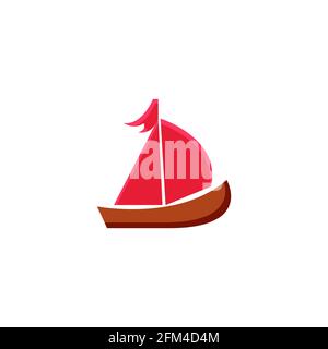 Boat Conceptual Icon Vector Design eps10 Stock Vector