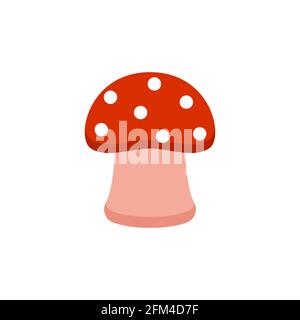 Mushroom Icon Conceptual Vector Design Illustration eps10 Stock Vector