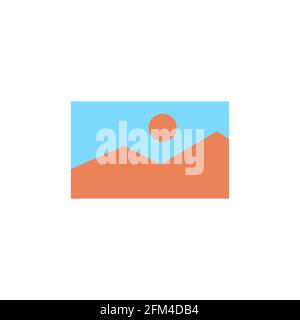 Gallery Conceptual Icon Vector Design eps10 Stock Vector