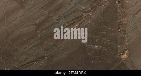 dark brown color cross vines natural marble texture design Stock Photo