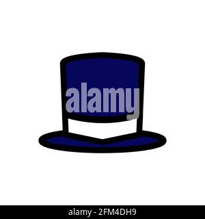 Magician Hat Icon Vector Illustration Design Stock Vector