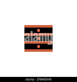 Desk Conceptual Vector Icon Design eps10 Stock Vector