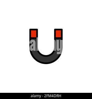 Magnet Icon Conceptual Vector Illustration Design eps10 Stock Vector