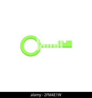 Conceptual Key Colour Icon Vector Design eps10 Stock Vector