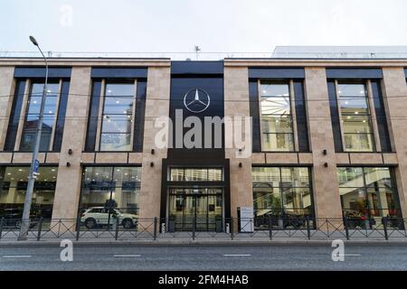 Kazan, Russia - June 10, 2018: Building of Mercedes-Benz car selling and service center Stock Photo