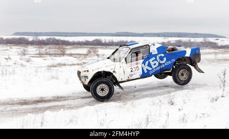 Ulyanovsk, Russia - December 08, 2018. Rally raid 