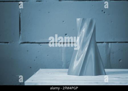 3D printer working close up. Automatic three dimensional 3d printer Stock Photo