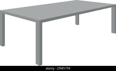 3d table clipart black