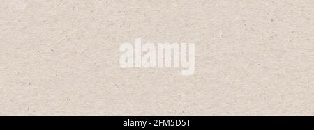 Cardboard texture or background. A seamless and tileable panoramic pattern or banner Stock Photo