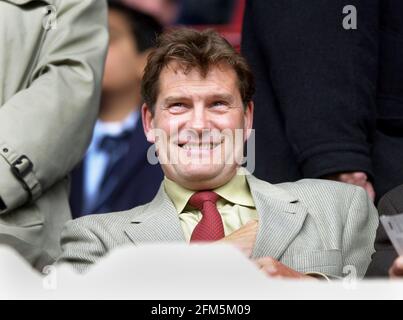 Glenn Hoddle March 2001 Tottenham Hotspur Football Manager Stock Photo