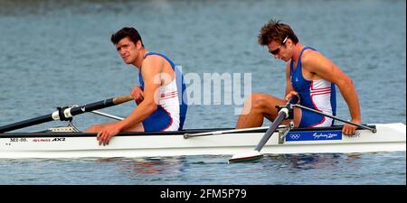 THE OLYMPIC GAMES IN SYDNEY SEPT 2000. Stock Photo