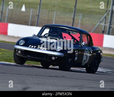 Andy Willis, Stephan Joebstl, Lotus Elan 26R, RAC Pall Mall Cup for Pre-66 GT, Sports Racing and Touring Cars, Donington Historic Festival, Donington Stock Photo